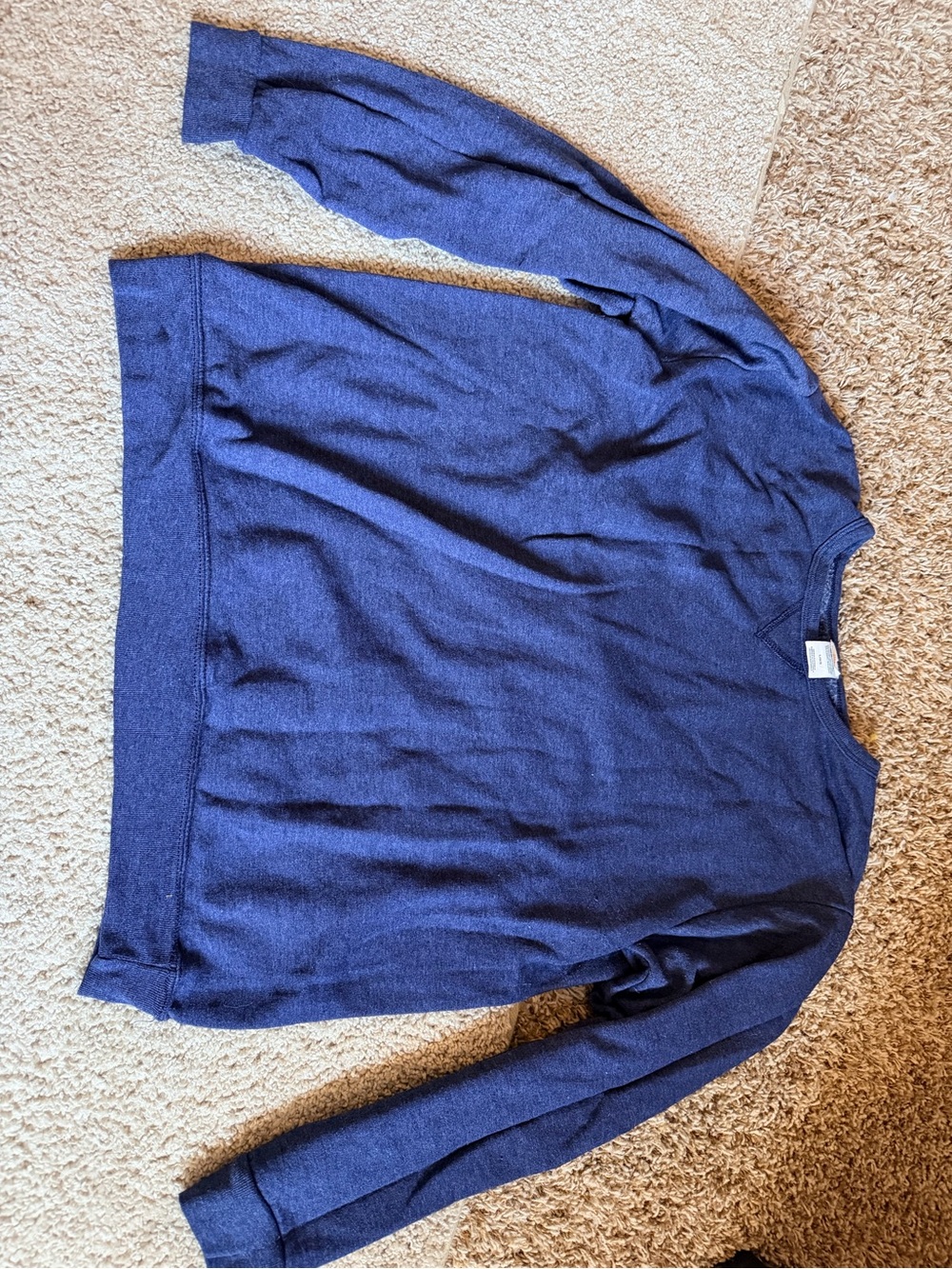 Hanes Women's Crewneck Sweater - Navy Blue
